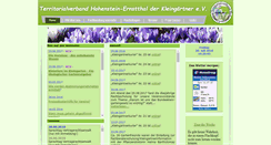 Desktop Screenshot of kleingaertner-hot.de
